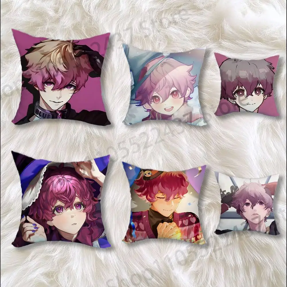 Anime Alexis N-Ness Cartoon Printing Pillowcase Customized Pillow Cover for Sofa Home Decor