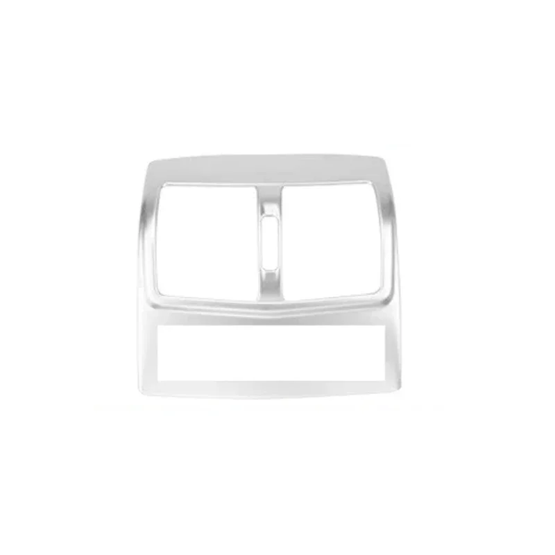 Stainless Steel Rear Air Conditioning Outlet Frame Decoration Cover Trim For Mercedes Benz E Class W212 2012-2015 Car Styling