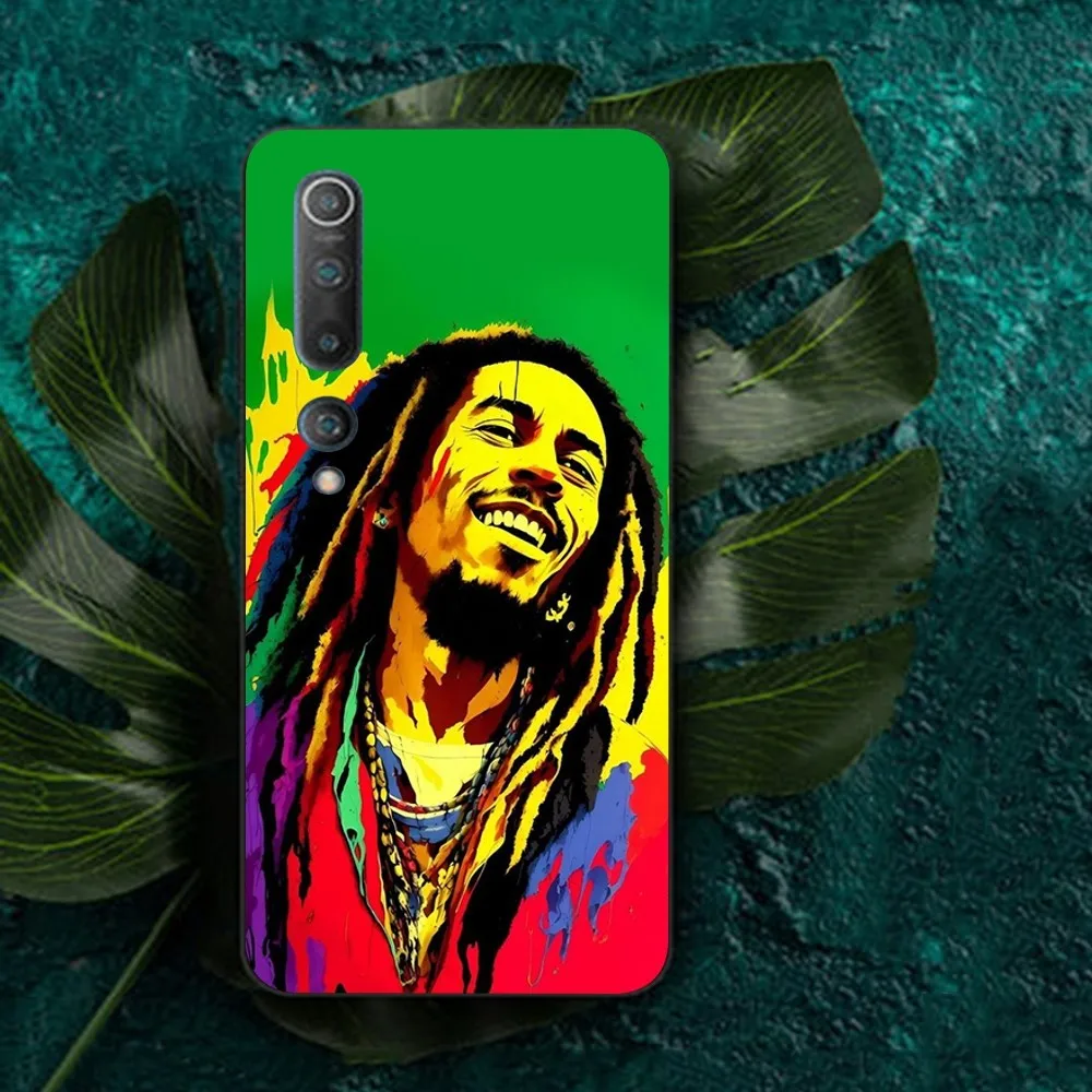 Bob Marley Singer Phone Case For Redmi Note 4 X 5 A 6 7 8 T 9 9S 10 11 11S 11Epro Poco M3 Pro