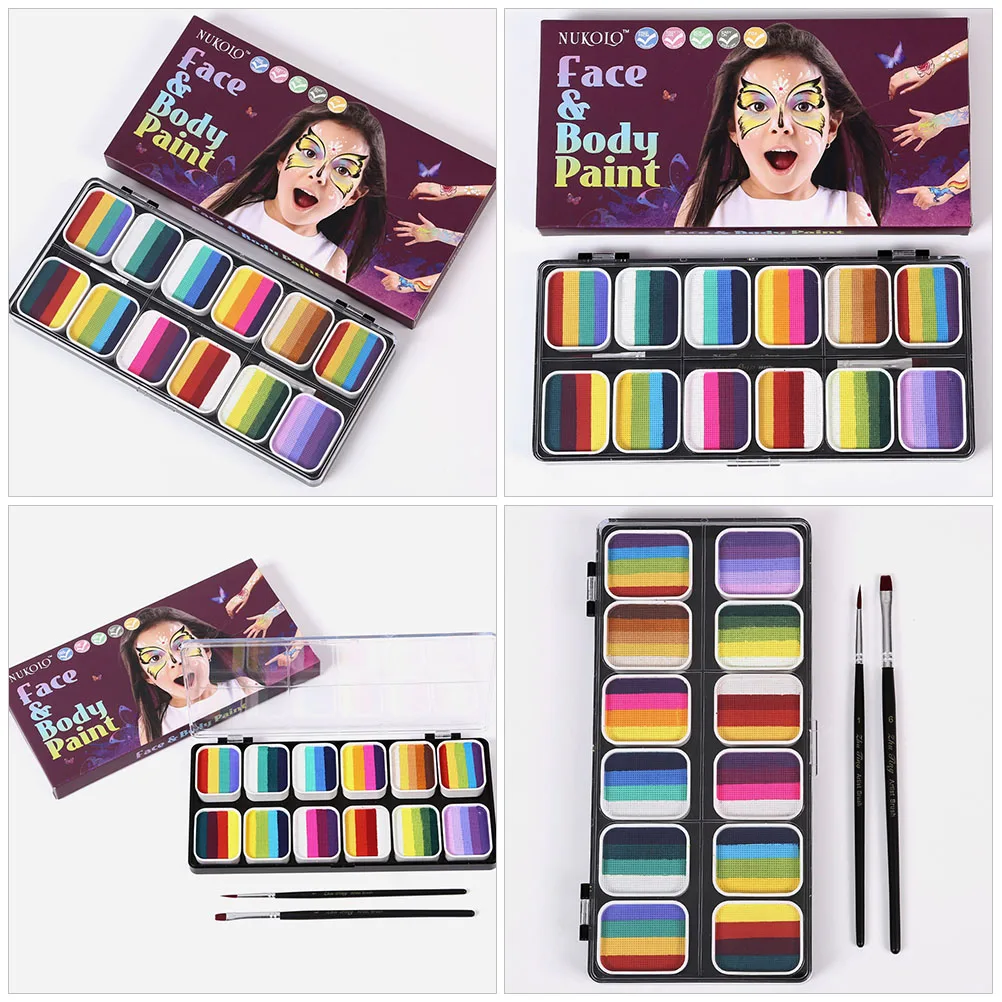 Face Paint Body Painting Pigment Facial Body Paint Facial Kit Makeup Face Painting Facial Kits Face Paint Pigment For Halloween