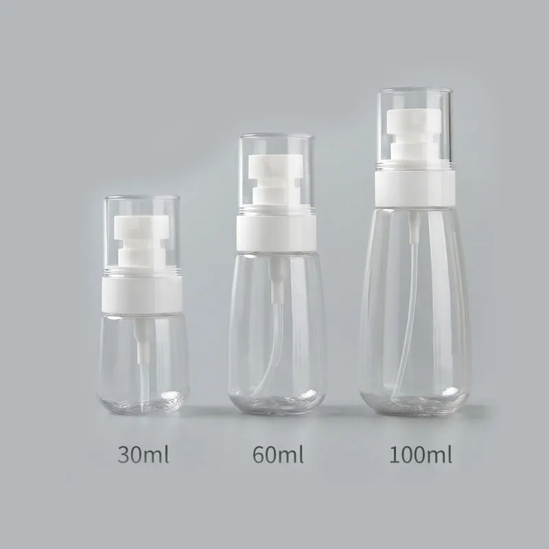 1PC 30ml Portable Foam Bottle Empty Pump Clear Bottle Lotion Shampoo Dispenser for Travel