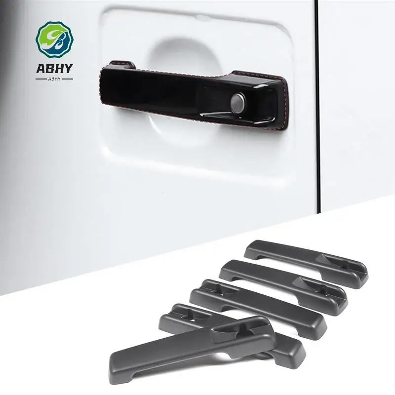 

ABHY-Car Matt Black Exterior Door Handle Cover Trim For Mercedes Benz G Class W463 W464 G65 G55 G63 G500 G550 G350 2004-2021 Par
