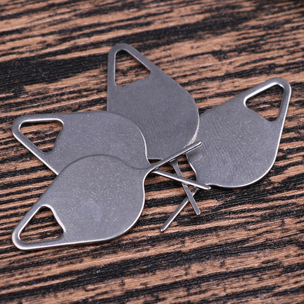 10PCS Sim Card Tray Removal Eject Pin Key Tool Stainless Steel Needle
