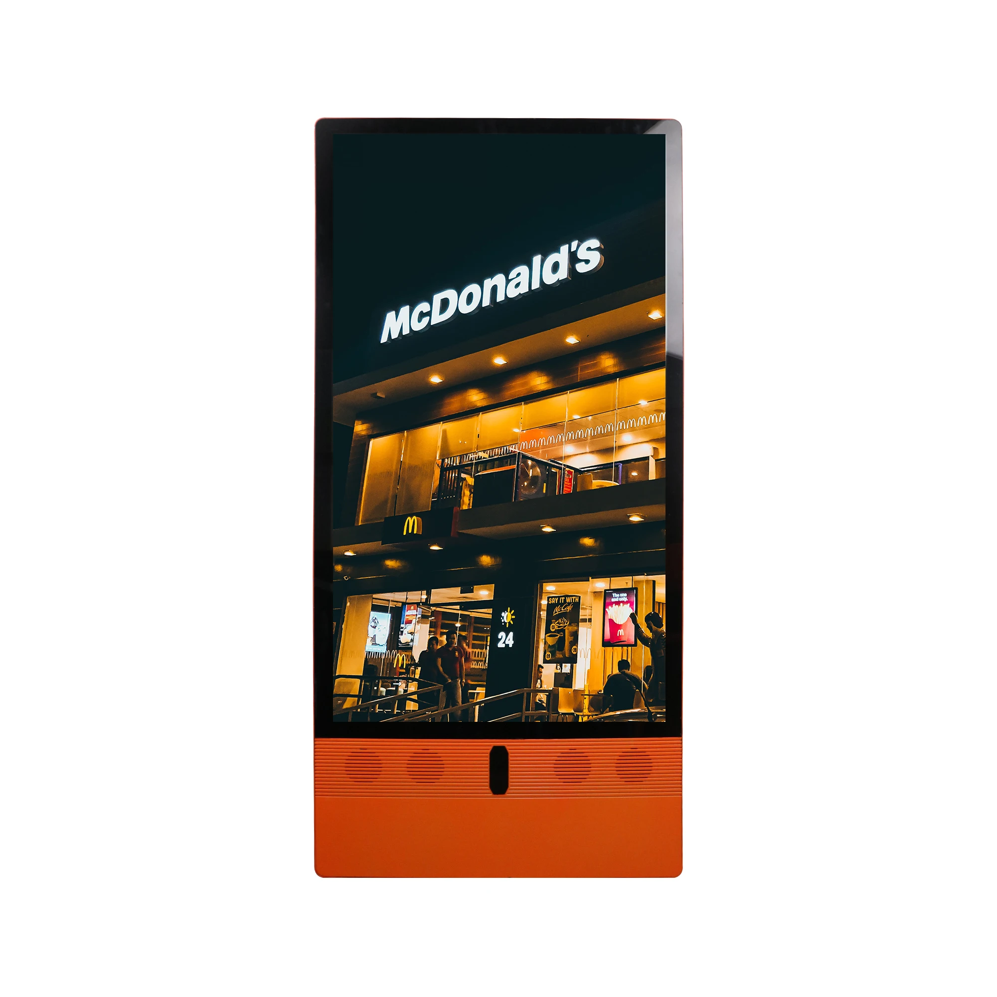 IP65 Kiosk Advertising Display Automatic Digital Signage 1500 Nits Party Supplies