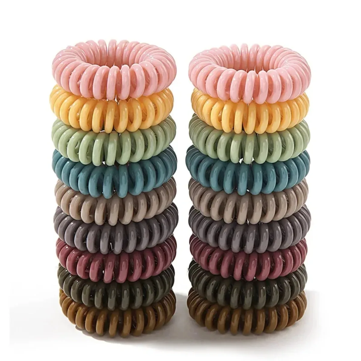 

Стильные резинки для волос в корейском стиле, 18 шт., без следов, утолщенные, для женщин и детей, осень-зима