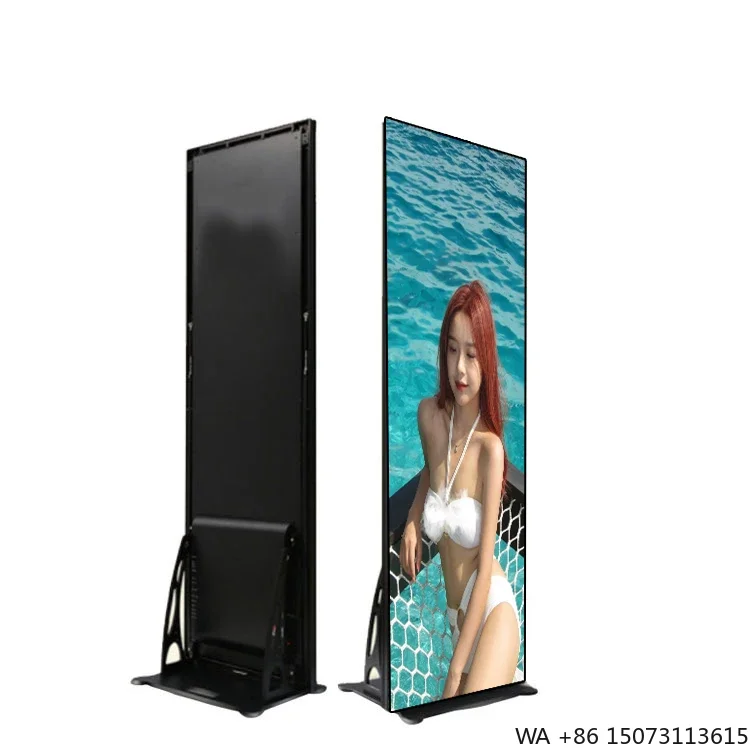 

Full Color LED Poster Screen Customizable for Indoor Clothing Mall Wayfinding Education
