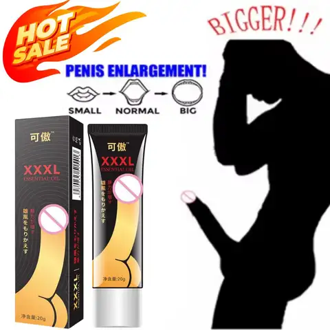 Penis Enlargement Cream Thickening Oil Enlarge For Men Big Dick Sex Delay Cream Penis Enlargement Oil  Lasting Erection Massage