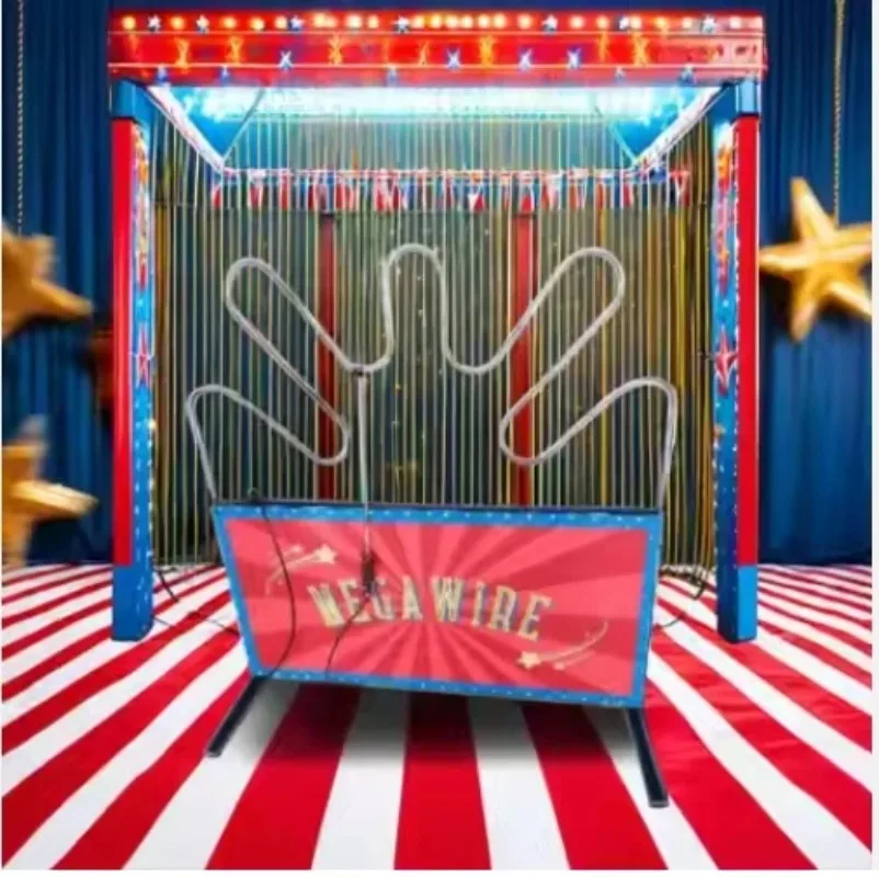 

【specialized】Commercial Grade Carnival Game Electric Dexterity Challenge Shock Stable Hand Drunk Buzzer Wire