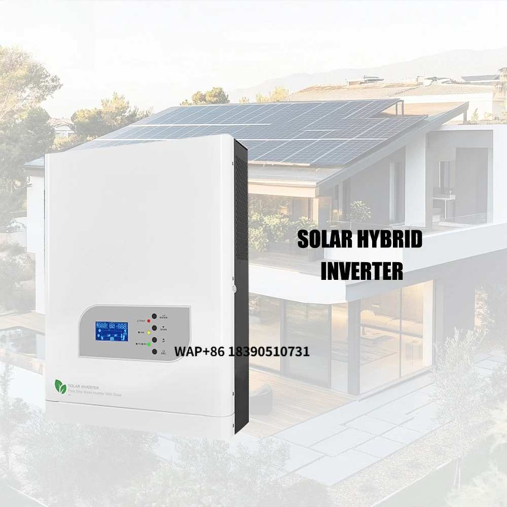 

10KW Solar Hybrid Inverter 48v Parallel Function Kit 120A 220VAC Single Phase Pure Sine Wave 98% Efficiency
