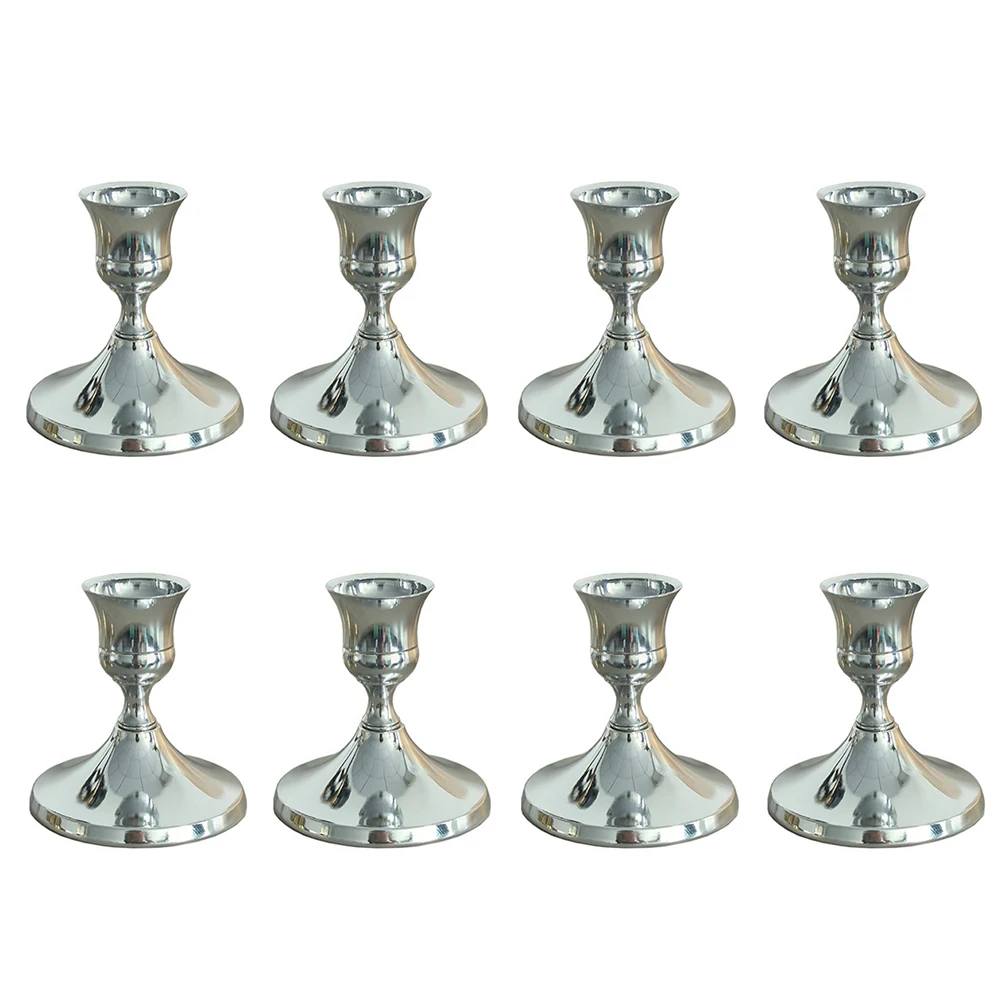 Kegelförmiges Vintage-Kerzenhalter-Set für Stilvoll. Für die Inneneinrichtung, perfekt für Hochzeiten und Urlaubsveranstaltungen, erhältlich in Sets