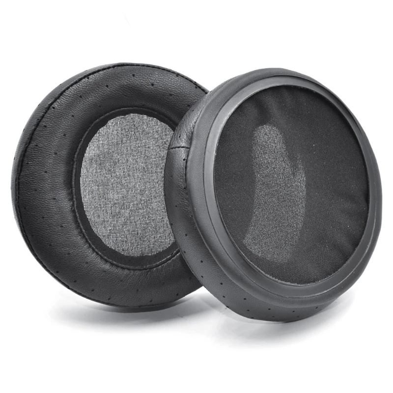 Headsets Ear Pad Replacement Set, 1Pair Black Ear Cushions for HD681 HD668B HD672 Over Ear Headphone Repair, Refreshing and