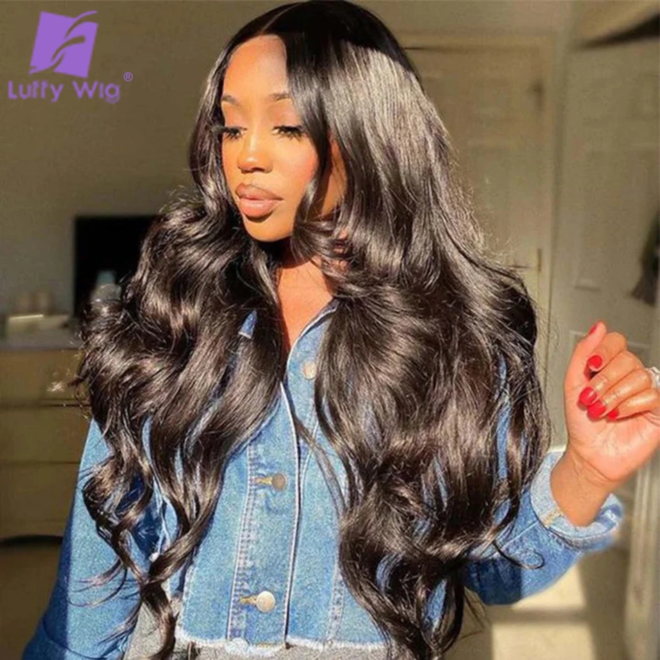 Brazilian Body Wave V Part Wig 200Density No Leave Out Remy Human Hair Loose Deep Wave New U Part Curly Glueless Wigs For Women