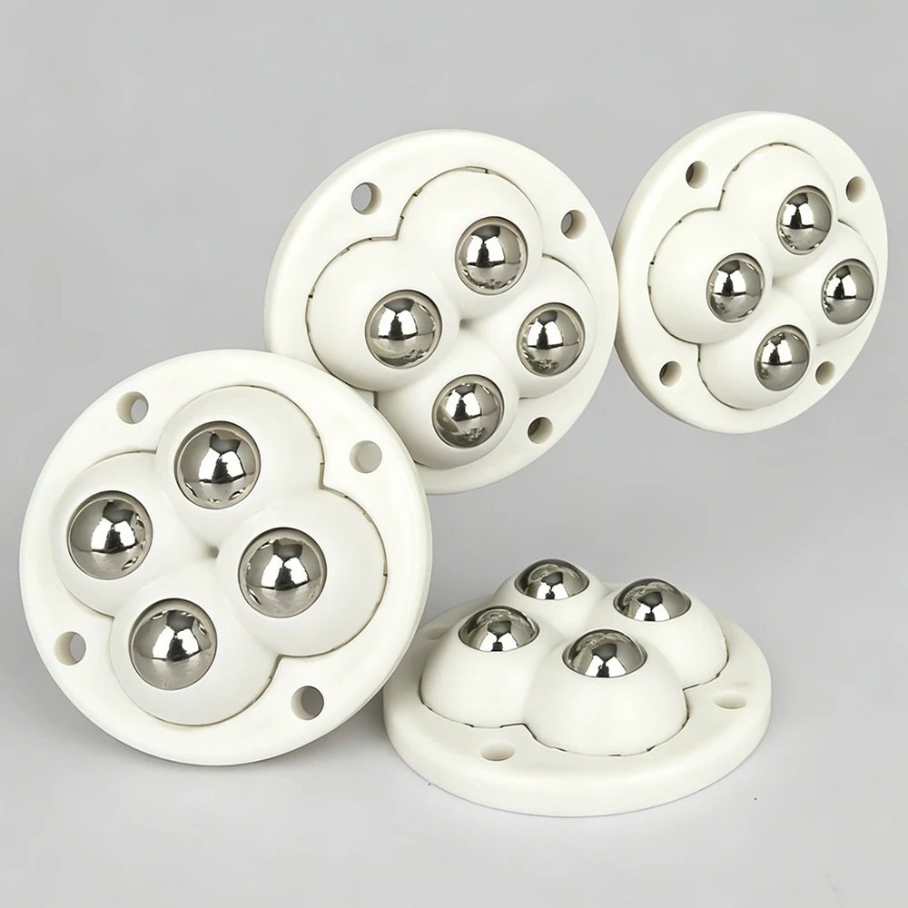 No-Drill Adhesive Wear-Resistant Swivel Casters for Home Use,Hidden Bottom Movable Wheels,Multi-functional Swivel Wheels