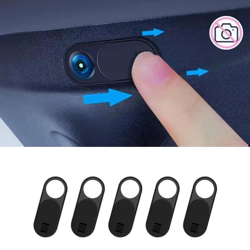 2-16pcs Privacy Protector Camera Cover For Model 3/Y Center Console Accessories Webcam Slide Switch Blocker Interior Trim