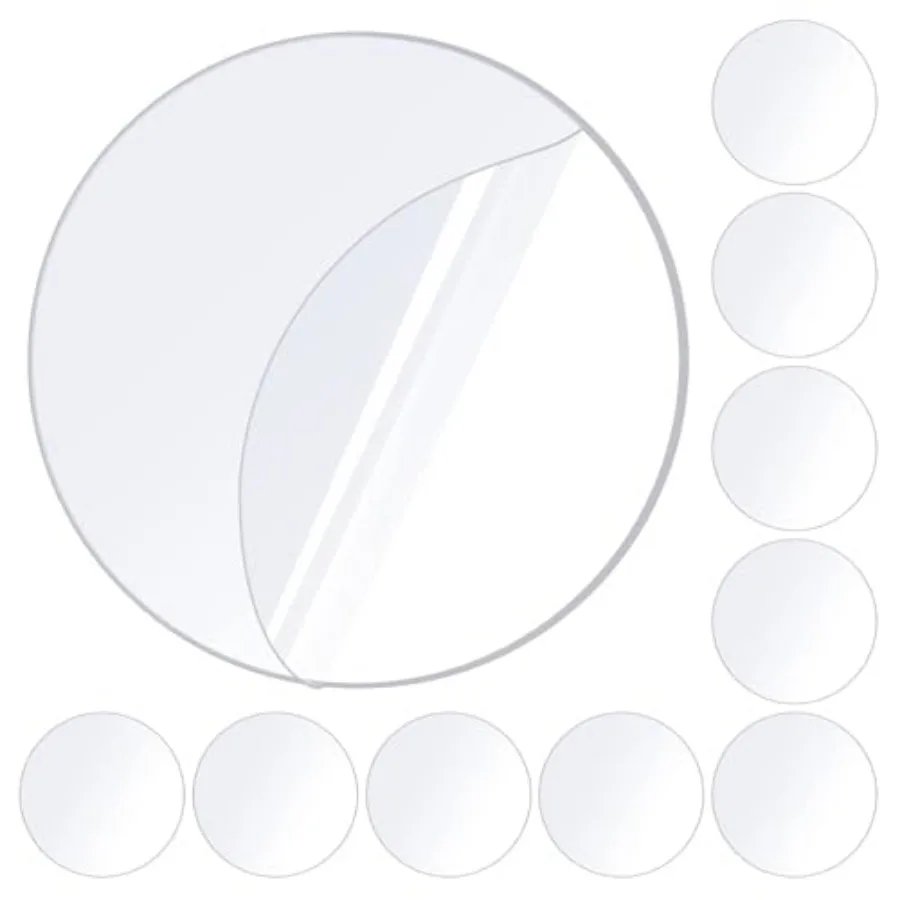 

Heavy Duty Double Sided Adhesive Mounting Circle Tape- Waterproof, Strong Adhesion, Clear, High Strength, No Residue Removabili