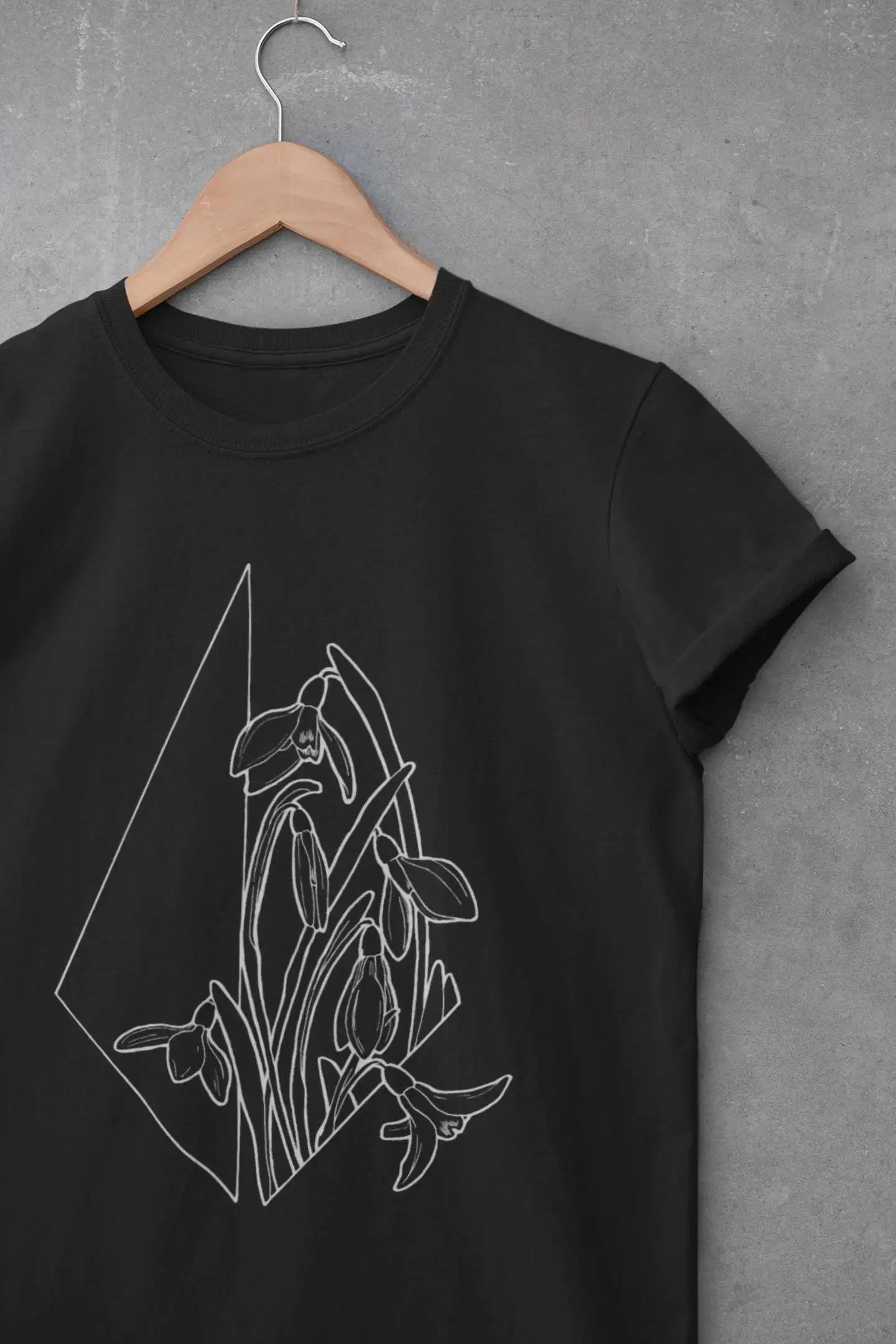 Floral T Shirt Wildflower Flowers in Nature Blossoms Botanical Shirtn Flower