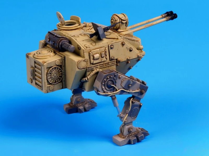 1/72 Scale DieCast Resin Model Assembled Kit Sci-fi Stug III Gqw Armor Unassembled Unpainted (No Instruction Manual)