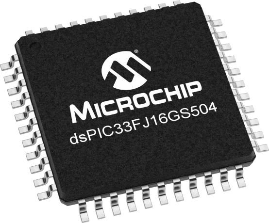 Dspic33Fj16Gs504-I/Pt Mcu 16-Bit Dspic Risc 16Kb Flash 2.5V/3.3V Automotive Aec-Q100 44-Pin Tqfp Tray