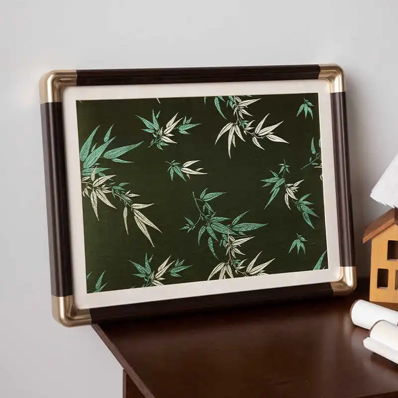 Blank Frame with Mat Board DIY Wall Hanging for Brush Writing Art Mounting