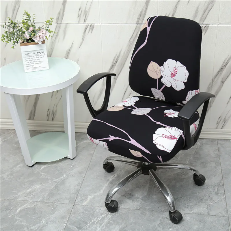 Office Meeting Room Chair Cover Elastic Waterproof Spill Proof Home Use  Cushion Protector for Conference Chairs