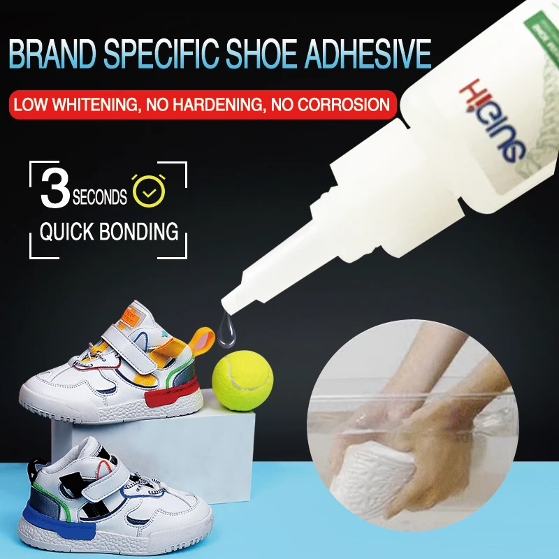 Excellent flexible shoe repair fast glue high strength for rubber to leather