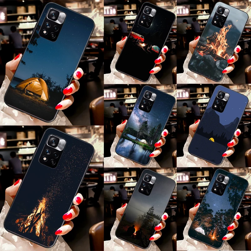 Night Camping Fire … - image