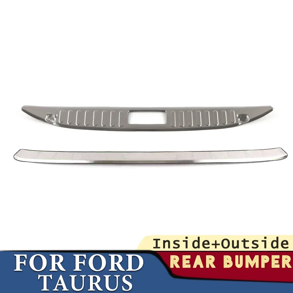 

Trunk Bumper for Ford Taurus 2016-2022 Car Accessories Stainless Rear Fender Protector Sill Cover Sticker Decoration