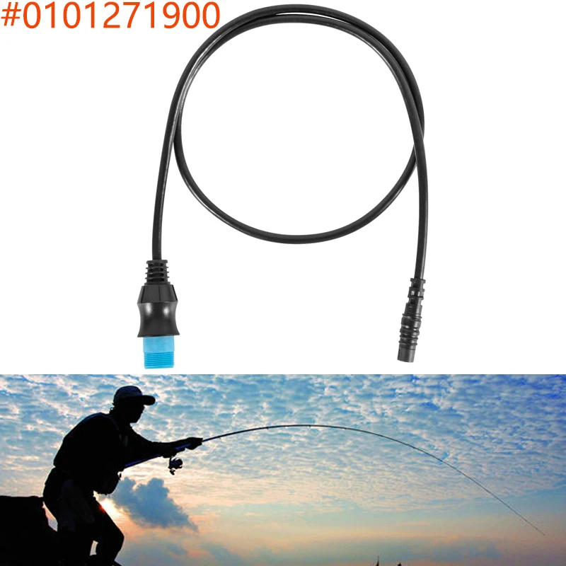 0101271900 8-Pin Transducer to 4-Pin Sounder Adapter Cable for ECHOMAP Series, for Striker Series ,Marine Electronics Parts