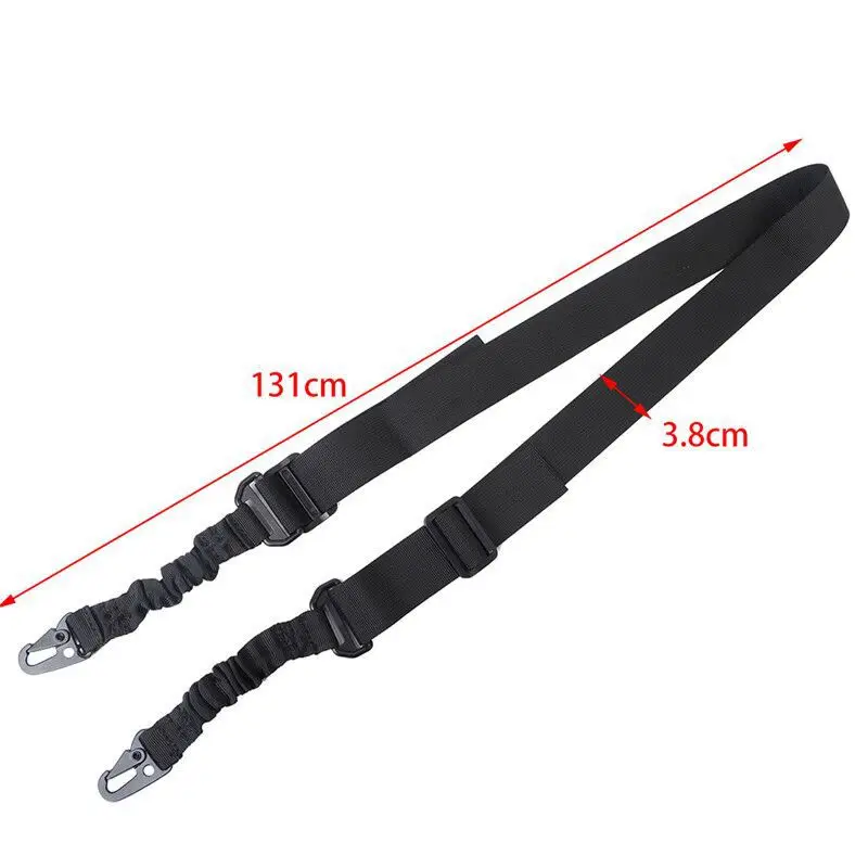 2 Point Sling Shoulder Strap Outdoor Rifle Sling Shoulder Strap Metal Buckle Belt Hunting Accessories