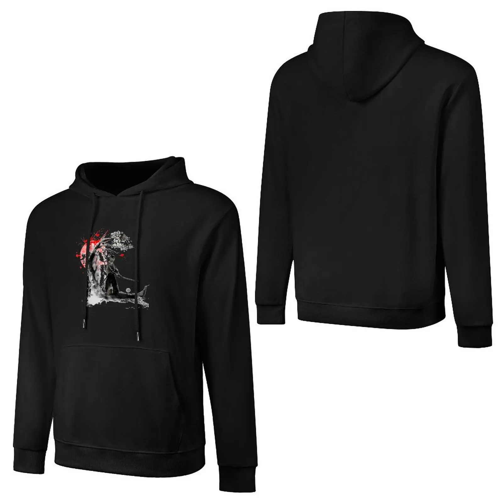 Japanese Samurai Pullover Hoodie autumn clothes men's clothing korean clothes autumn new in hoodies & sweatshirts