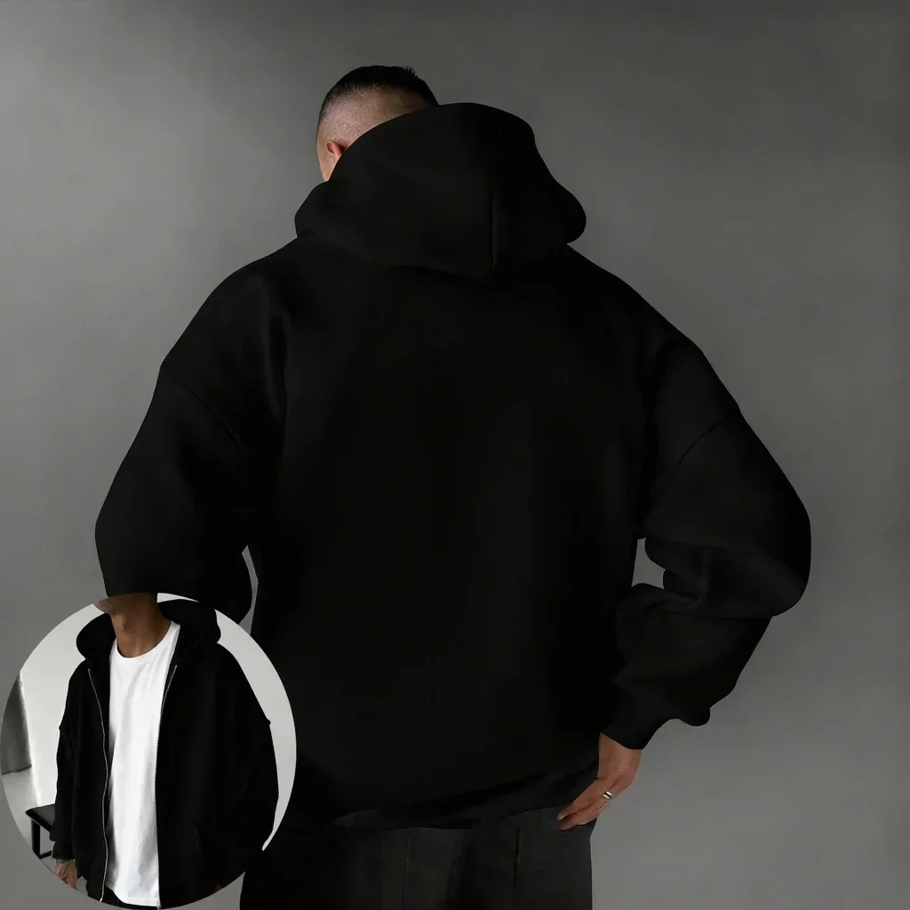 Anime Demon Slayer Blade Shinagawa Sanemi Printed Hoodie 2025 Autumn/Winter Men's Women's Hip Hop Casual Cotton Zipper Hoodie