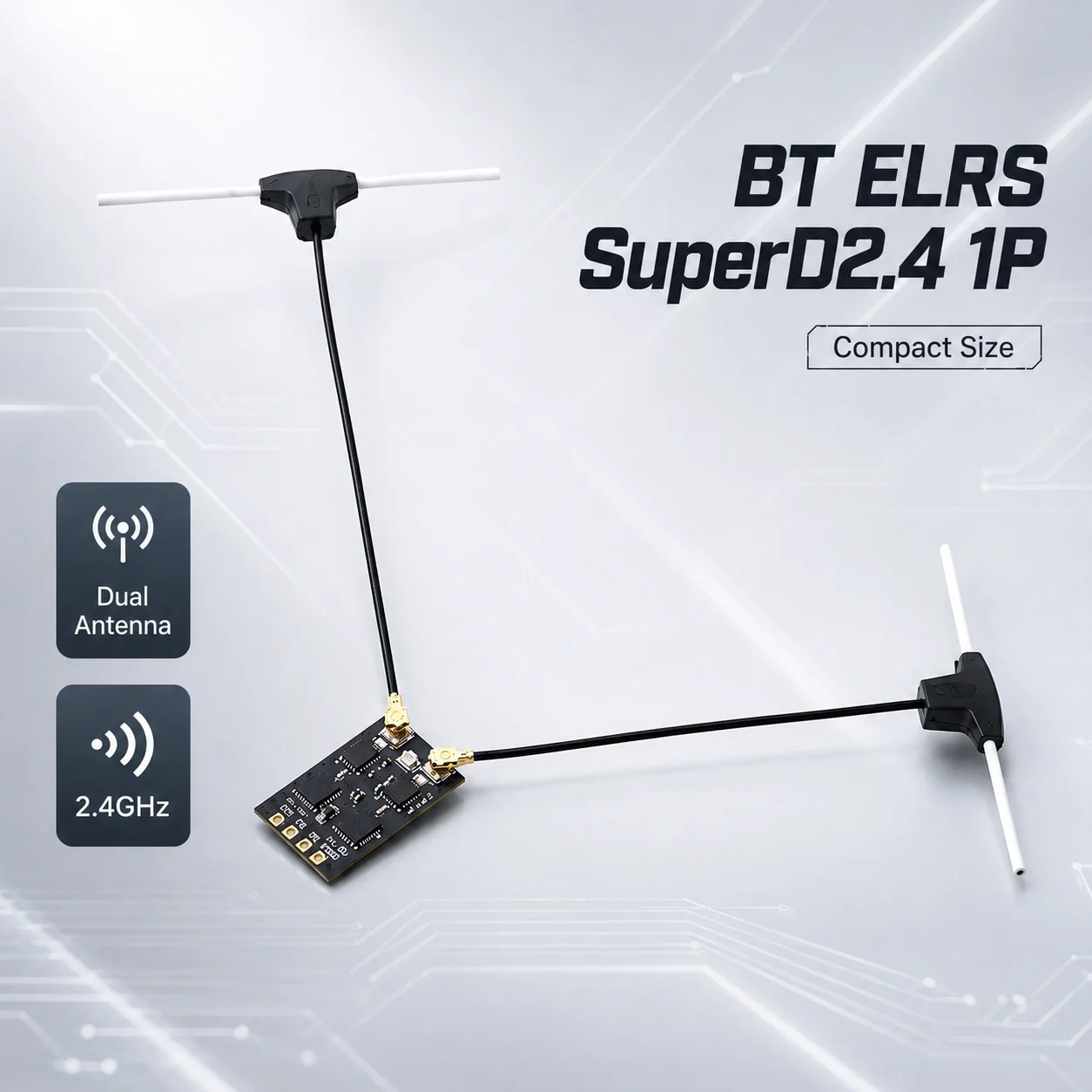 Drone Antenna - BETAFPV SuperD ELRS Receiver 2.4GHz True
