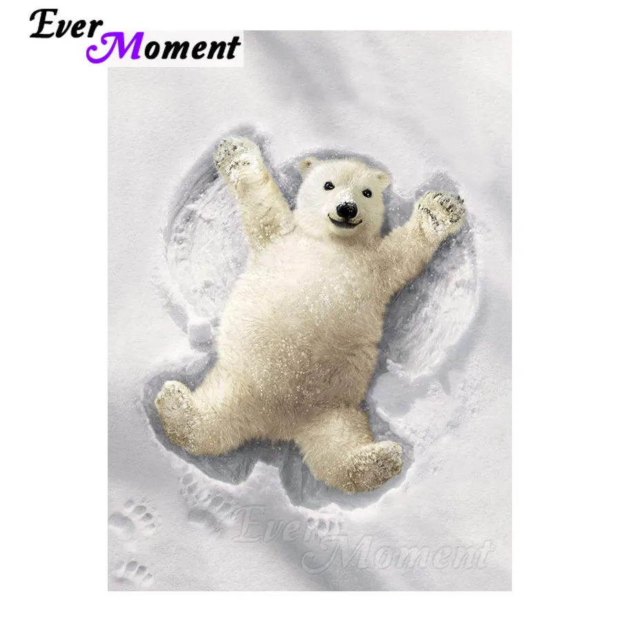

Ever Moment 5D DIY алмазная живопись пиво снег полная квадратная дрель вышивка крестиком Алмазная вышивка картина мозаика ручной работы S2F335