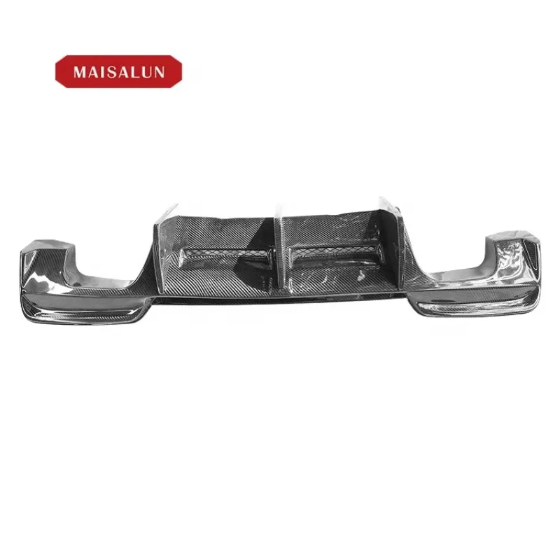 

ZAIQU jiuzhou Auto 1m Rz Carbon Fiber Rear Diffuser Car Bumper Diffuser for 1 Series 1m E82 E87 10-13
