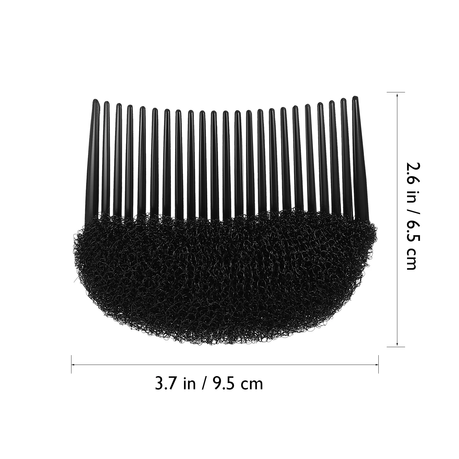 

6pcs Shaping Sponge Comb Invisible Inserts Easy Use Long Thick Charming Updo Tool Wedding Party Salon Use Styling Accessories