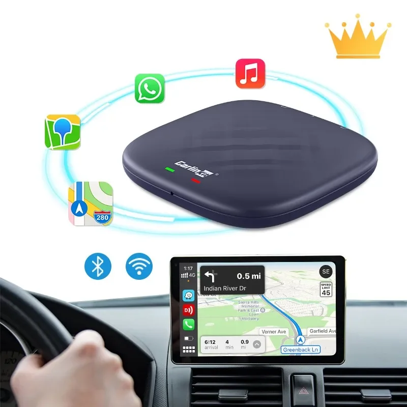 Carlinkit 8G+128GB Tbox carplay Android 13 Ai Box wireless adapter Android 13 portable Carplay