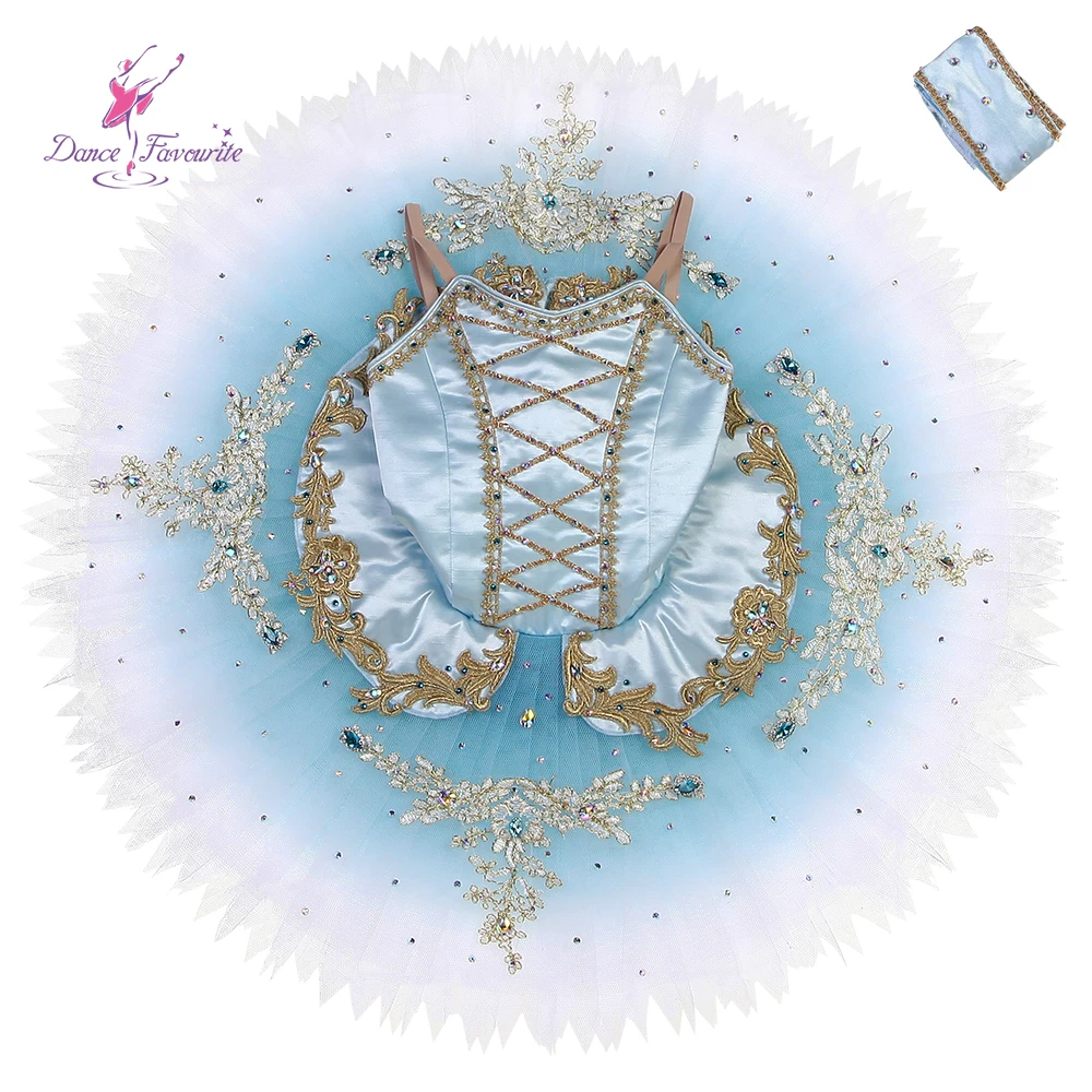 Dance Favourite Ballet Tutus B23058 Ombre Blue Professional Tutu Made -to-Order Tutus