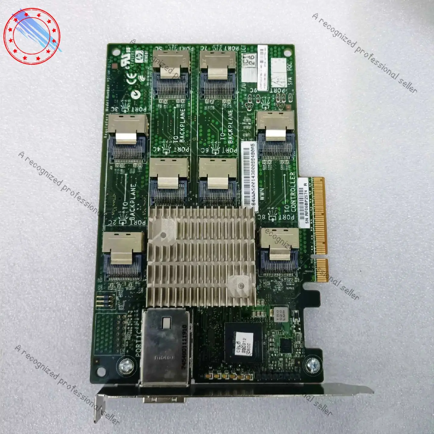 

Original for HP DL380G7 G6 32-bit SAS Expansion Card 468406-B21 487738-001 468405-001 468405-002 24 BAY 3GB SAS EXPANDER CAR