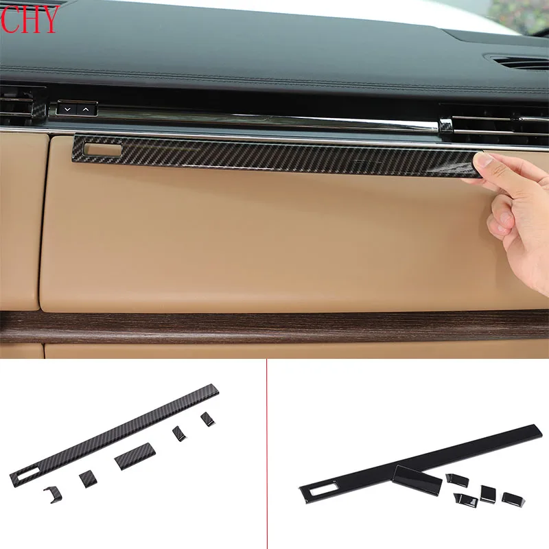 

ABS Carbon Fiber For Land Rover Range Rover Sports Vogue 2023+ Car Instrument Typhoon Exit Side Trim Sticker Car Accessories