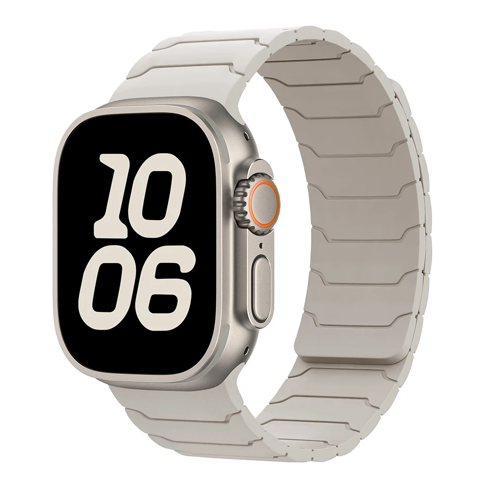 magnetische band voor Apple Watch Band ultra 2 3 49 mm 44 mm 40 mm 41 mm 46 mm 42 mm 45 mm 38 siliconen armband IWatch-serie 11 9 8 SE 10