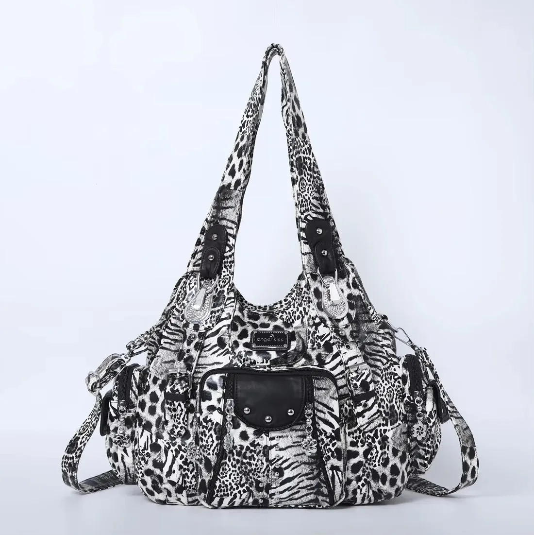 

Bag Women Fashion Handbags PU Leather Shoulder Bags Female Satchel Big-capacity Shoulder Purse Bag bolsa feminina