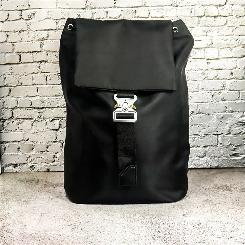 25ss ALYX High Capacity Backpacks Zipper Computer Bag 1:1 Best Quality Alyx Black Backpacks Traveling Bag