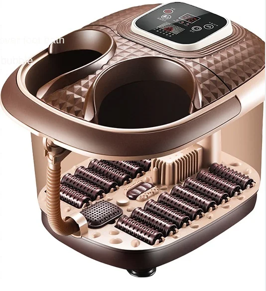 Household automatic blood circulation foot bath massager, negative hydrogen system ion detoxification timing control spa machine