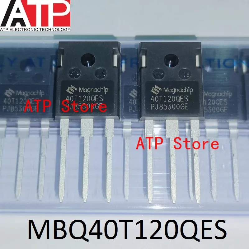 

10PCS/LOT 100% New Original MBQ40T120QES 40T120QES TO-247 MBQ40T120QESTH 40T120 IGBT Transistors Welder 40A 1200V