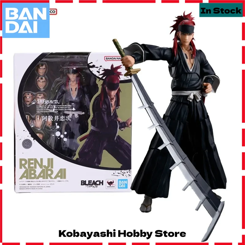 figura-de-accion-original-de-bandai-shf-bleach-abarai-renji-modelo-coleccionable-de-anime-juguete-de-regalo