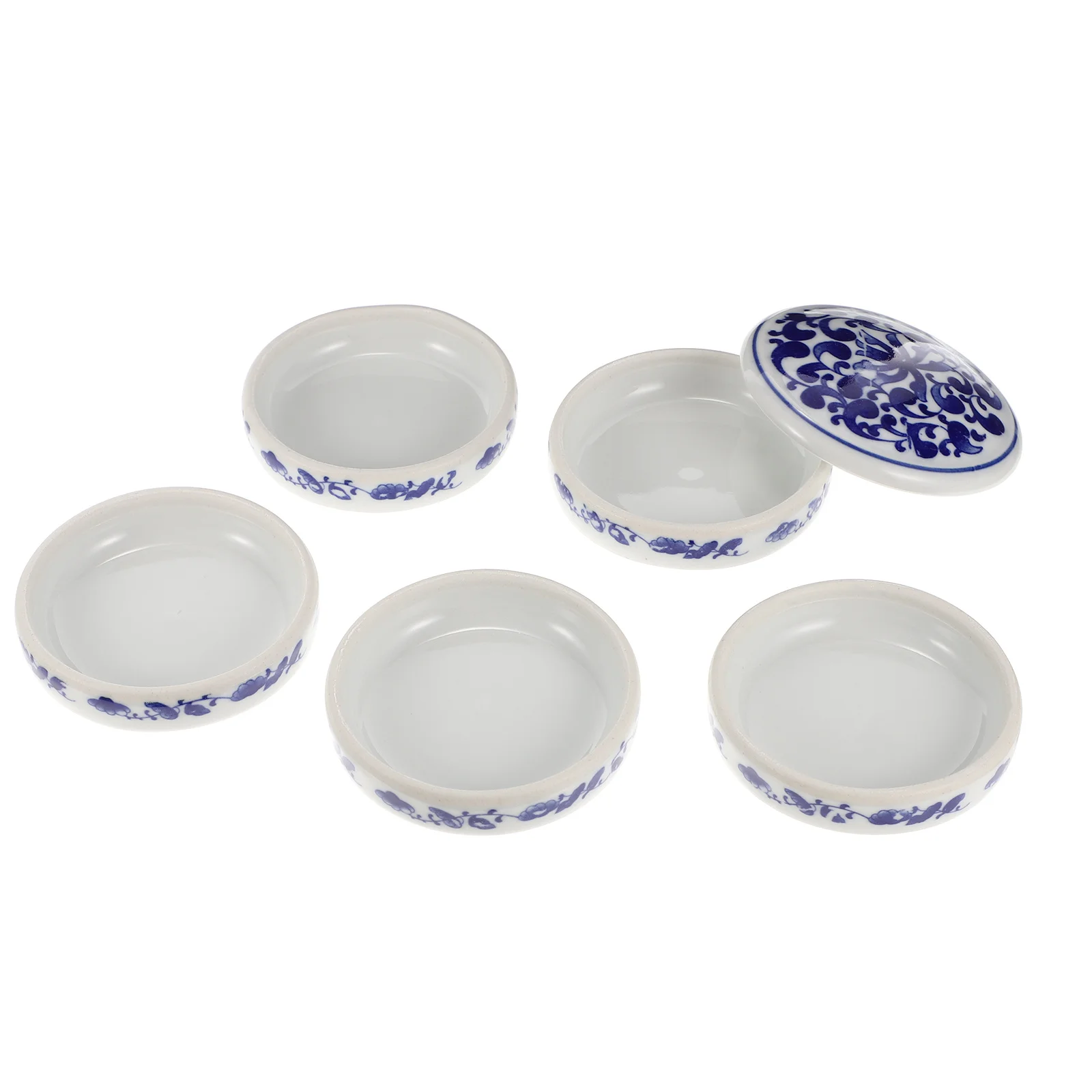 Ceramic Ink Dish Paint Trays Ceramic Plate Watercolor Pigment Trays Ceramic Ink Saucer