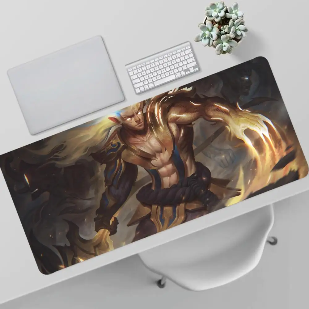 

K-Kayn Kennen Khazix Mouse Pad Gaming Gamer Rubber Mousepad Large 600x300mm Office Mousepad g pro x superlight 2 Desk Cushion fo