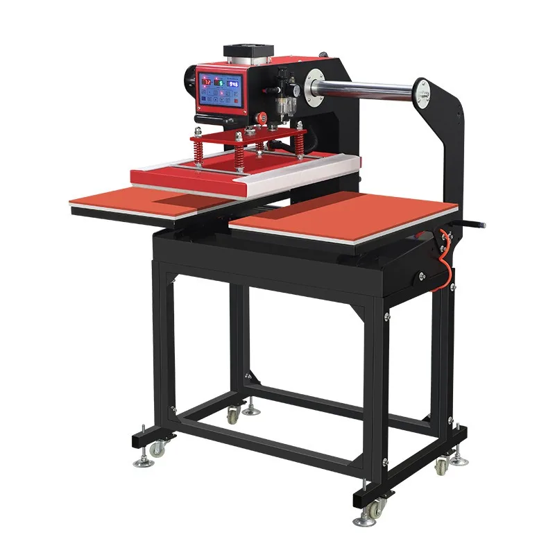 Double station clothing T-shirt printing hot stamping hot stamping hot transfer pressing machine