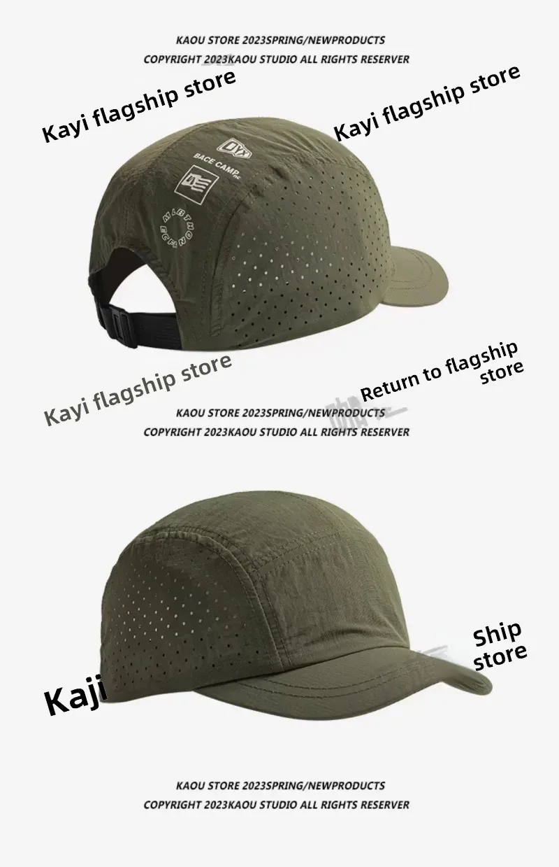 Sommer dünne atmungsaktive Mesh-Baseballmützen für Männer und Frauen Outdoor Camping Freizeit Sonnenschutz schnell trocknende Wanderhüte – Detail 7