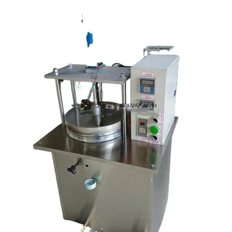 Ruiya RY-200 Electric Pancake Machine Automatic Flipping 1.5kW Power 250mm Single-Serving Griddle Plate 150-250C Temperature